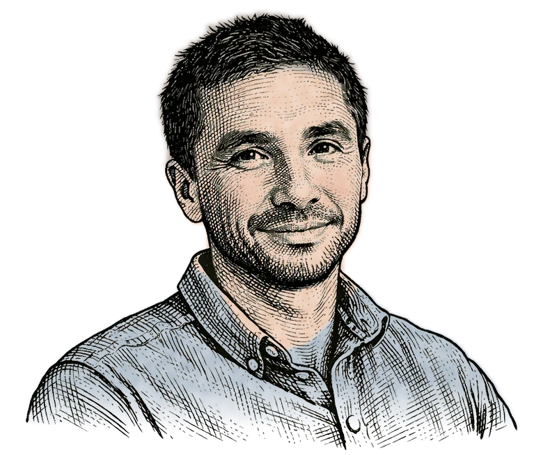 Hand-coloured engraved portrait of Daniel Abrahams